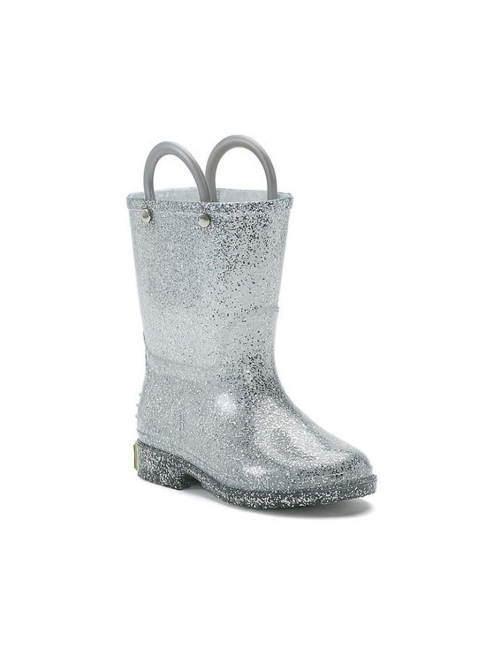 NIB. WESTERN CHIEF Silver Glitter Kids Boots